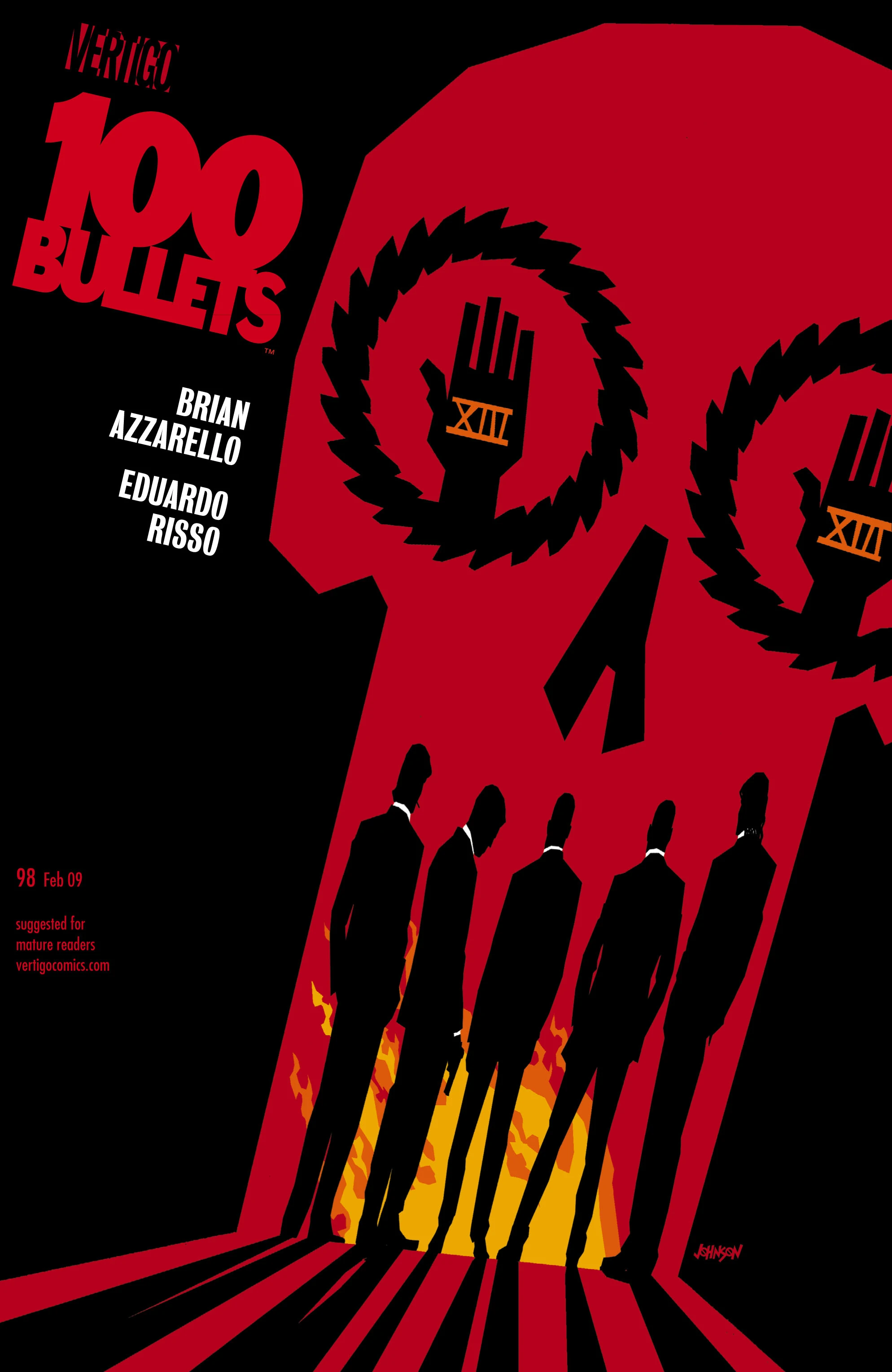 100 Bullets #98 (DC, 2008 — Cover A) cover